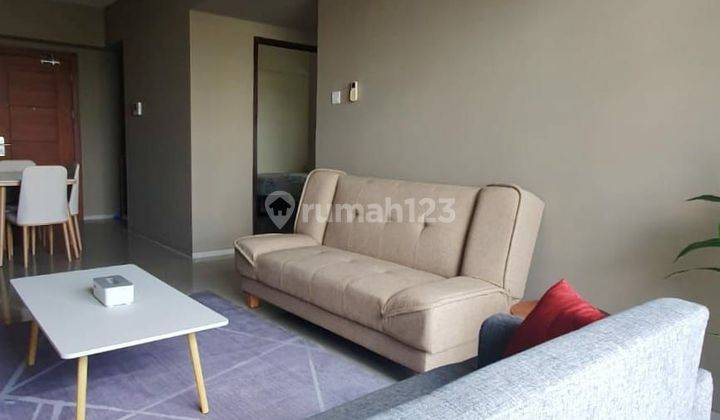 Apartemen The Accent 2BR Lantai 3 Furnished Siap Huni  1