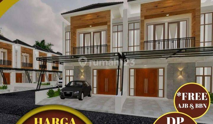 Rumah Baru 2 Lantai SHM di Di jatiwarna bekasi
 Sangat strategis  7