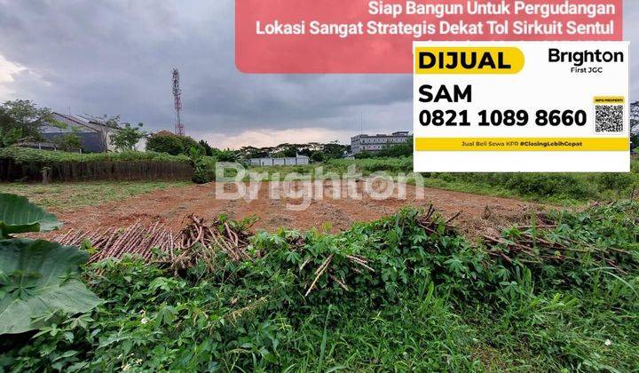 Tanah siap untuk bangun perumahan, atau gudang 1