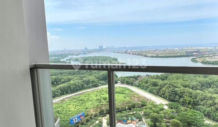 Dijual Murah Apartemen Gold Coast Pik Tipe Studio Semi Furnish Uk 28M2 View Laut Harga Nego ! 2