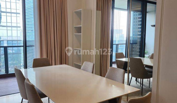 Dijual Apartemen District 8 Senopati Unit Renovasi 3 KamarTidur Jadi 2 Kamar Tidur Sudah Renovasi Furnished 2