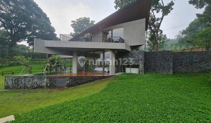 Villa Baru dengan pemandangan rawa pening dan gunung di Bawen, ungaran 1