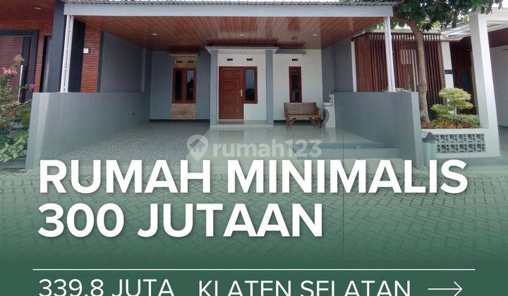 Dijual Rumah Minimalis Modern Dekat Sma N 2 Klaten Di Trunuh 1