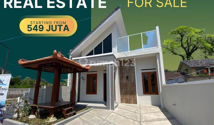 Rumah Minimalis Modern Free Rofftop Di Sleman 1