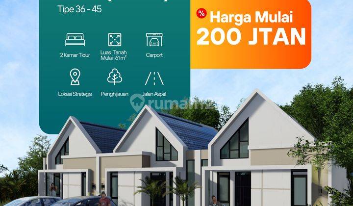 JUAL RUMAH CUMA 200 JUTAAN DI PRAMBANAN 1