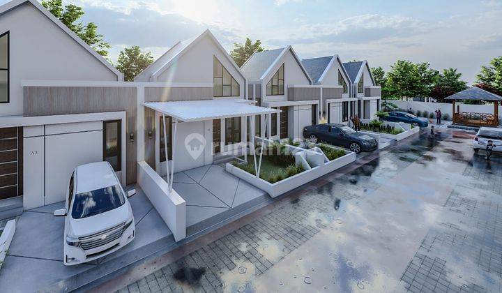 Rumah Scandinavian Modern Akses Cagar Budaya Candi Prambanan 1