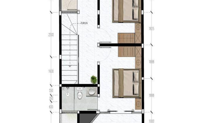 Rumah Modern Minimalis Di Padangsambian Denpasar Barat Dkt Canggu 2