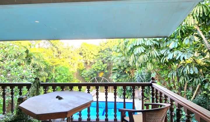 RUMAH ASRI DI KEMANG  LT 1.029m LB 500m Rp 25M KOLAM RENANG LINGKUNGAN TENANG AMAN NYAMAN 2