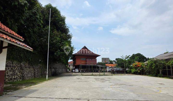 SATU SATUNYA LAHAN/BANGUNAN LT 1,9 HA DI KAWASAN KEMANG JAKSEL SIAP BANGUN JALAN LEBAR 1