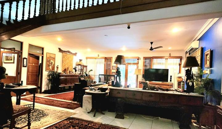 JUAL CEPAT MEWAH DI KEMANG LT 1.029m LB 500m Rp 25 M LINGKUNGAN TENANG KOLAM RENANG HALAMAN ASRI 