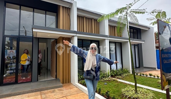 Rumah Baru Eksklusif Bebas Banjir di Nawasena Cimuning Bekasi 