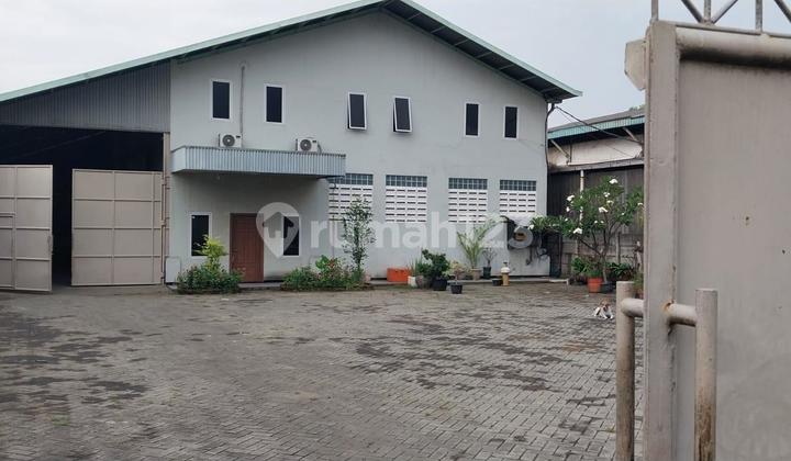 Disewakan Cepat Gudang Akses Container 40Ft Ada Kantor & Mess di Sepatan Tangerang