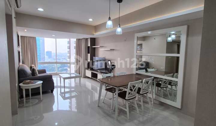 For Rent: White, Clean, Comfortable 2-Bed Condominium in Taman Anggrek 2