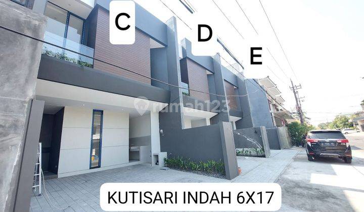 Rumah 2 Lantai Baru Gress Di Kutisari Indah. Lokasi Strategis Dekat Univ.kristen Petra. Kualitas Premium, Siap Huni. Murah. Nego 2