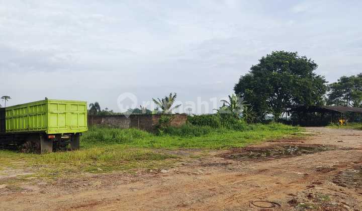 Land for sale in Legok Tangerang, roadside, suitable for housing.