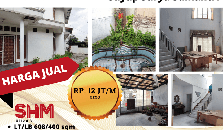Tanah di Surya Sumantri , Bandung SHM 608 m² 2