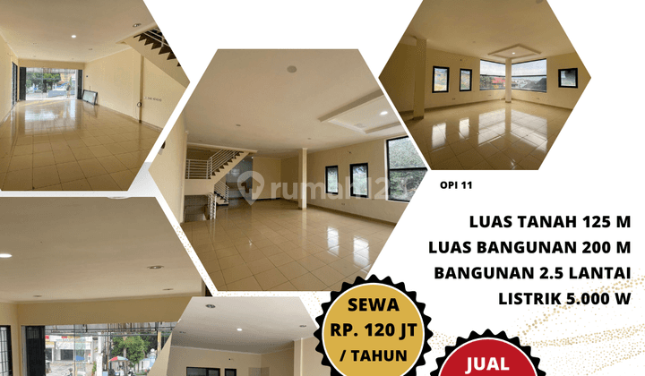 Ruko di Jl. Sersan Bajuri, Bandung 200 m Bagus SHM 2