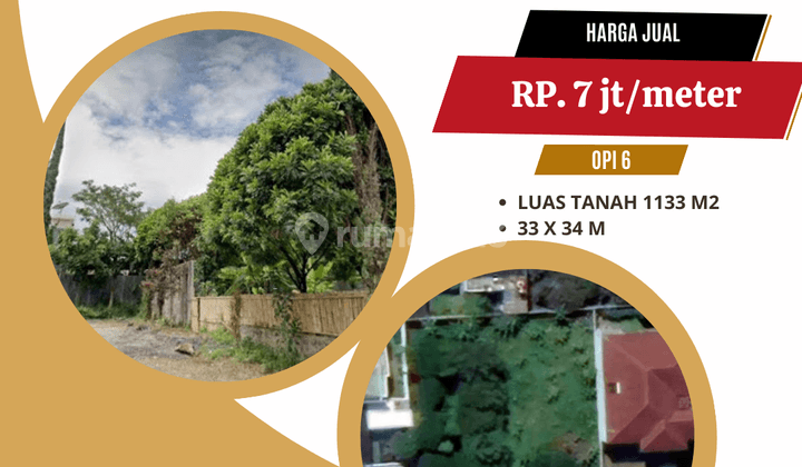 Tanah di Pondok Hijau, Bandung SHM 1.133 m² 2
