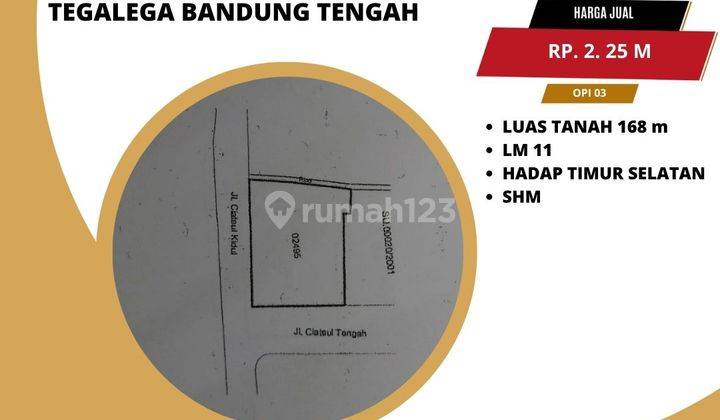 Rumah Hitung Tanah Posisi Hook Ciateul Sayap Tegalega Bandung  2