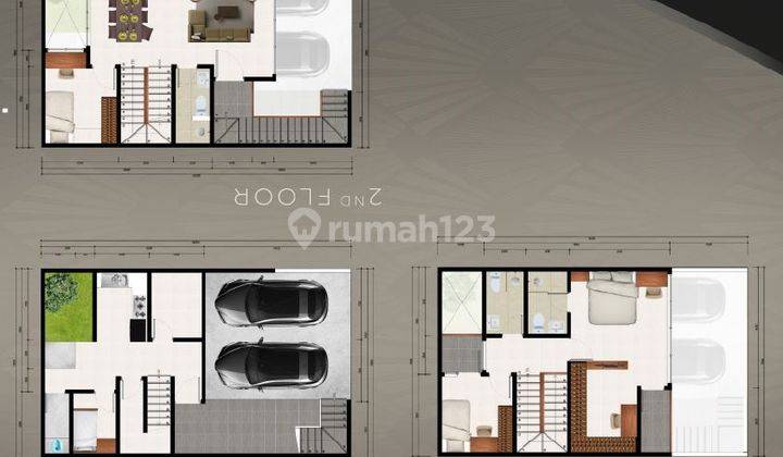 Rumah Elegan Cluster Baru Type Harvard di Setra Duta  2