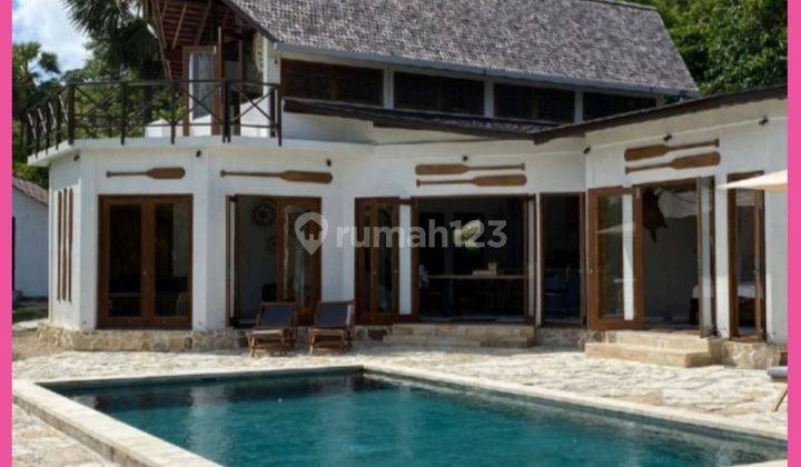 Dijual Villa Mewah Beachfront Pantai Sanama, Rote Ndao, Ntt. SHM 1