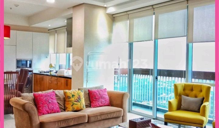 Dijual Apartemenkemangmansion. 2 Br. Semi-furnished. Lantai 26.