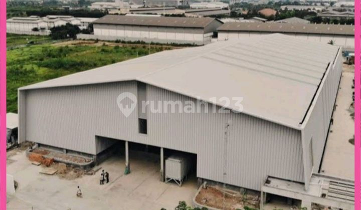 Dijual Ex-pabrik Di Kawasan Modern Cikande Serang Banten. Shgb.