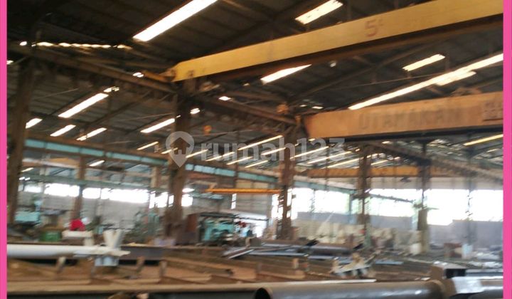 Dijual Ex Pabrik Besi Di Jayanti Tangerang. Luas Tanah 7 Ha. Hgb
