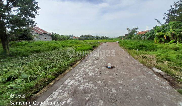 Tanah murah wonoayu,siap bangun,row jl lebar,shm  5