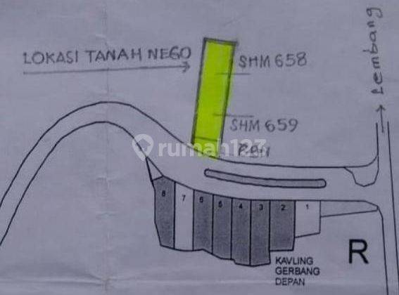 Dijual Cepat Tanah Cihanjuang Lembang BU 3
