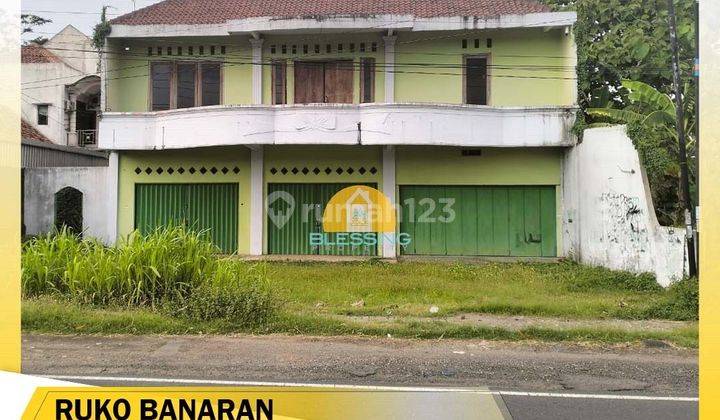 Dijual Ruko strategis  siap pakai Banaran Sambung Macan Sragen 1