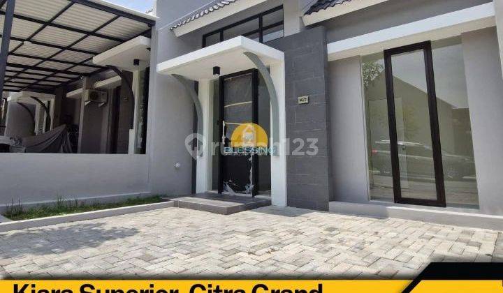 Dijual rumah cantik modern kiara superior citragrand 1