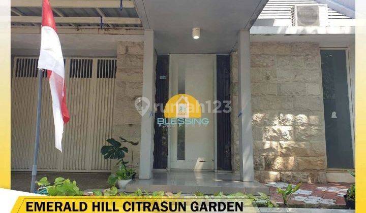 Disewakan rumah furnished bagus Emerald Hill Citrasun Garden 1