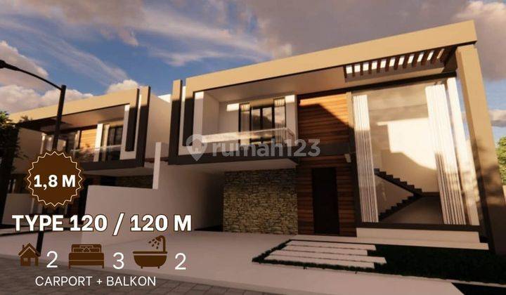 Rumah Brand New Di Dalam Komplek Lembang Highland, Bandung 1