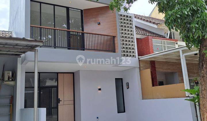 Rumah Baru 3 Lantai Unfurnished Di Cluster Graha Bintaro Jaya 1