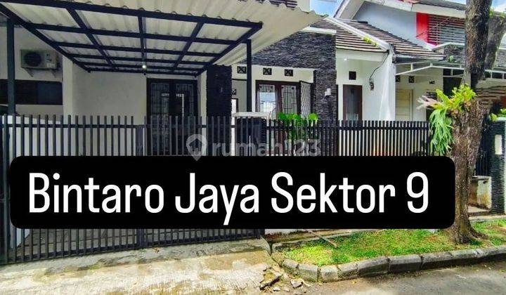 Rumah Siap Huni Dalam Cluster Bintaro Jaya Sektor 9  1