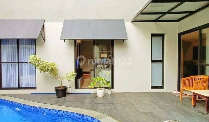 Rumah Modern Minimalis ada Swimming Pool Dalam Cluster Bintaro Jaya Sektor 9  2