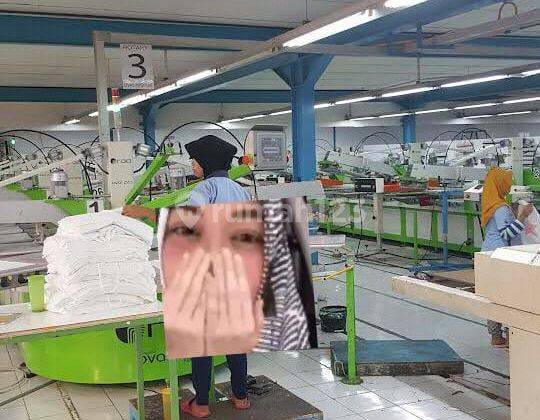 Dijual Pabrik Garmen Masih Aktif Produksi Lokasi Karawang Timur Kab Karawang 2