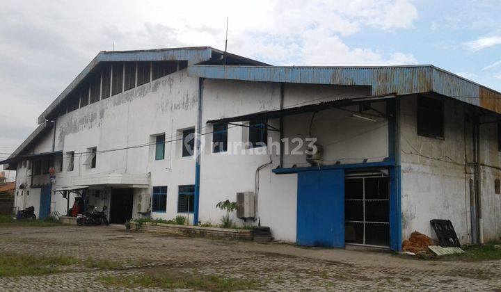 Di Jual Lahan 3 Hektar Ada Bangunan 3000m2 Bekas Garment 1