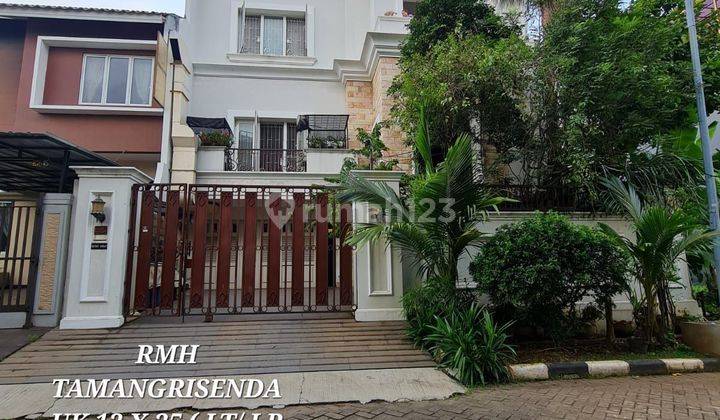 Dijual Rumah Taman Grisenda 4 Lantai SHM Bagus Selatan 1