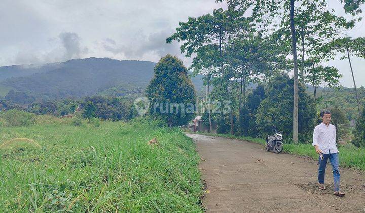 Tanah dijual cijeruk bogor good view hak milik 1