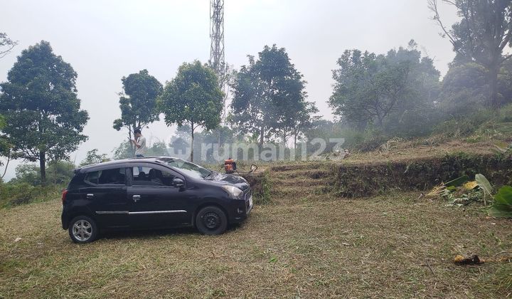 Cheap land for sale in Cijeruk, Bogor. BNR with a good view.