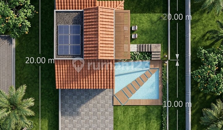 New Modern Small Villa for Sale Near Toll Road. New Modern Small Villa for Sale Near Toll Road.