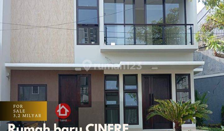 Dijual Rumah Baru Di Cinere Depok Posisi Hook  1