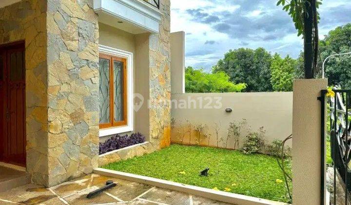 Rumah Klasik Mediterania Di Villa Cinere Mas Dekat Lebak Bulus  2