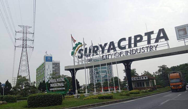 Di Jual Kavling Dekat Surya Cipta Karawang dalam kawasan Industri .. Zona Industri  1