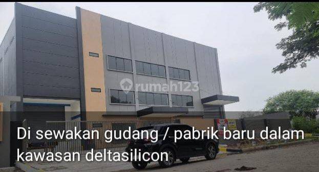 Di Sewakan Gudang atau Pabrik di Delta silicoun permtr siap pakai new 1