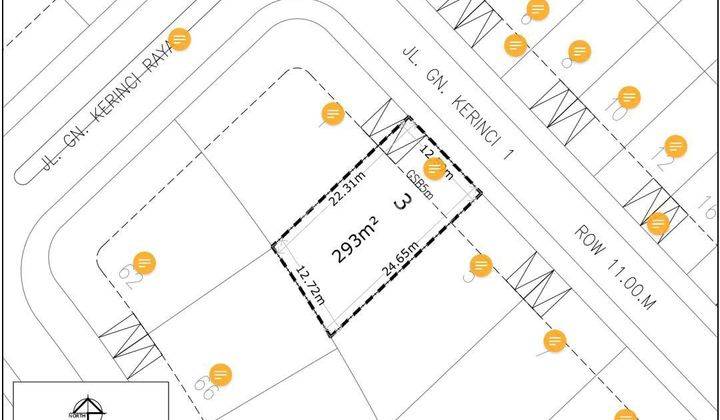 Cool and Nice Land for housing in the luxury housing complex area in Lippo Cikarang is for sale. 2