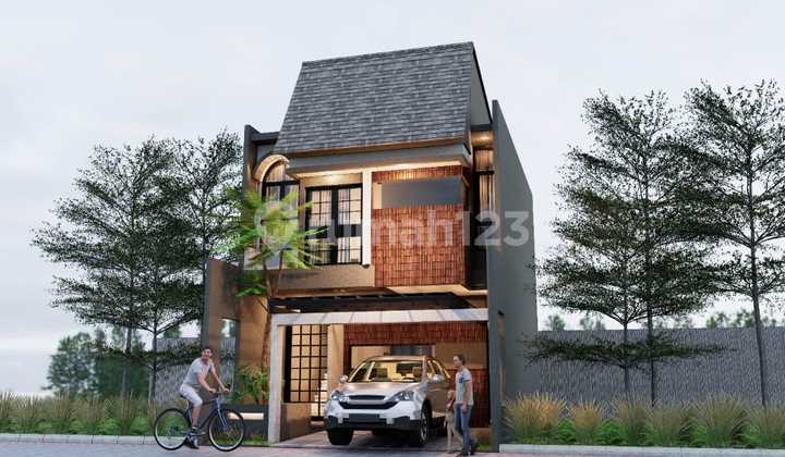 New project townhouse 2 lantai INDUSTRIAL STYLE di Pondok cabe  10