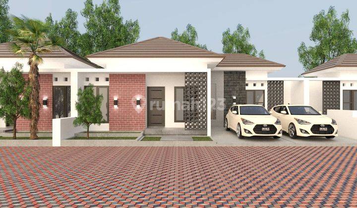 Rumah Minimalis Modern Dalam Mini Cluster Baru di Sleman Utara 1